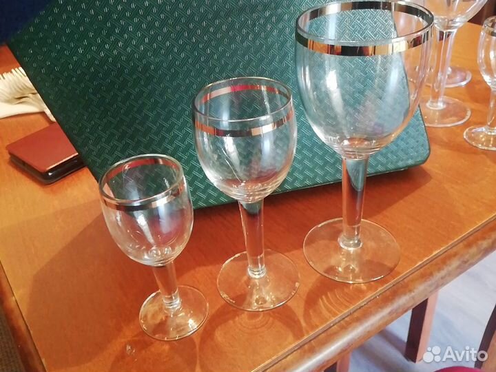 Рюмки, бокалы. ссср, винтаж. Цена за всё