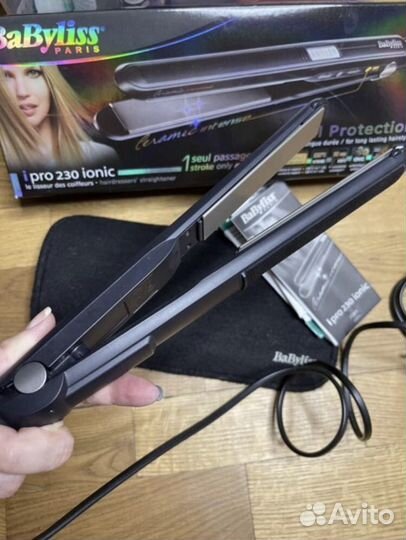Выпрямитель BaByliss iPro 230 ionic новый