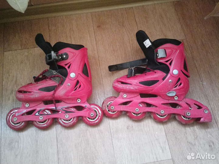 Роликовые коньки детские раздвижные