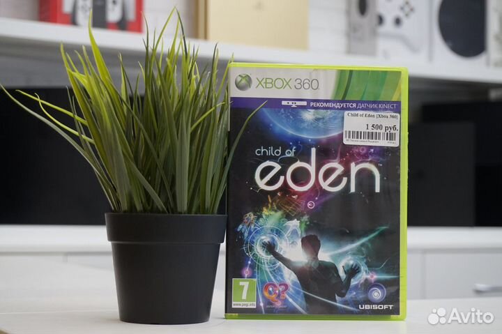 Child of Eden Xbox 360 игра диск