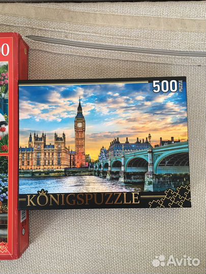 Пазлы 500-1000 деталей