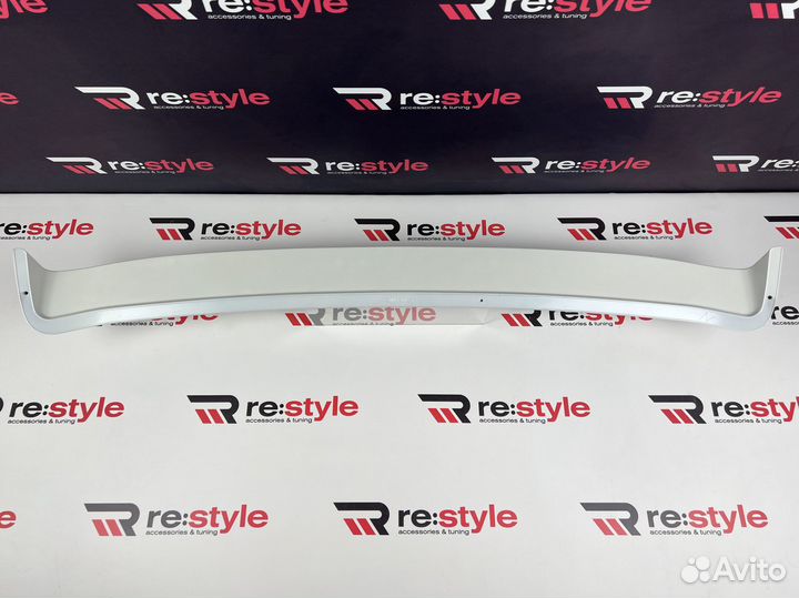 Спойлер На стекло Toyota Camry 70 Белый Перламутр
