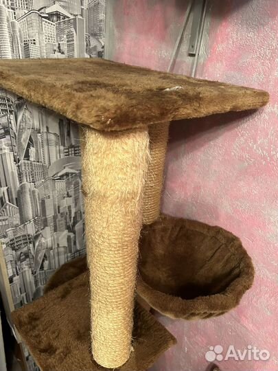 Когтеточка домик для кошки
