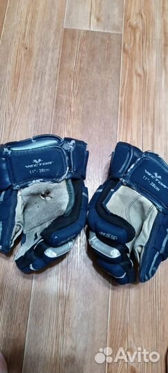 Краги хоккейные ccm vectop детские