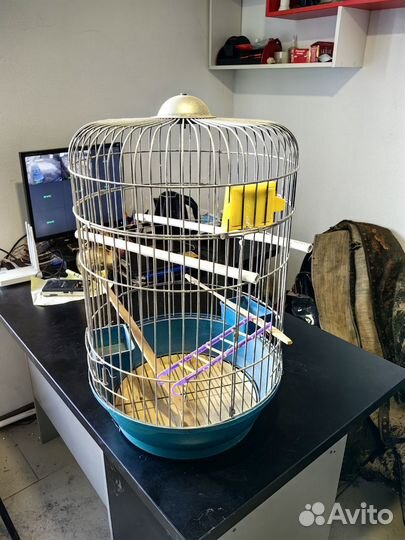 Клетка для волнистого попугая большая