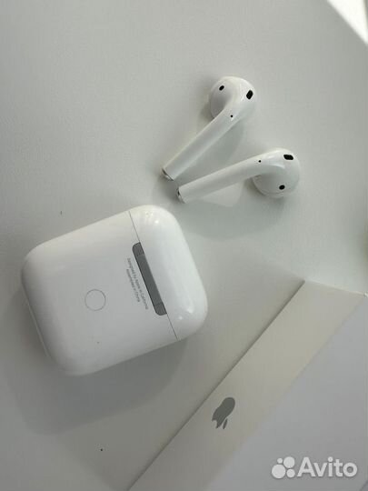 Беспроводные наушники apple airpods 2