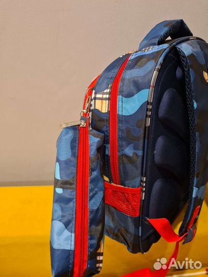 Школьный 3D рюкзак с человеком пауком