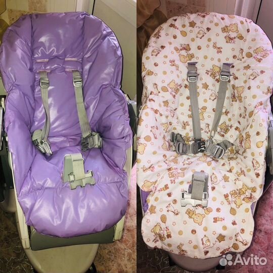 Чехол на стульчик для кормления, в коляску, все дл