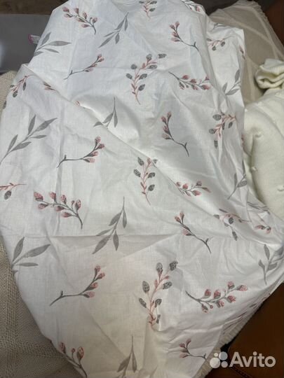 Простынь на детскую кроватку 90 на 70