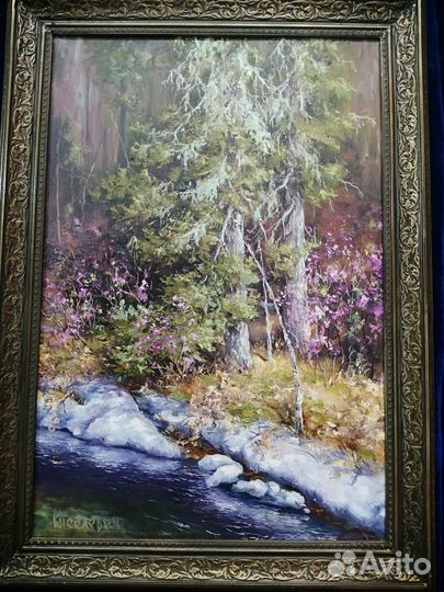 Ниловка.Масло, холст 37*54 Киселевич Г