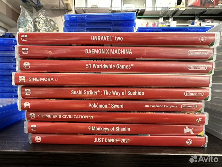 Игры для nintendo switch катриджи