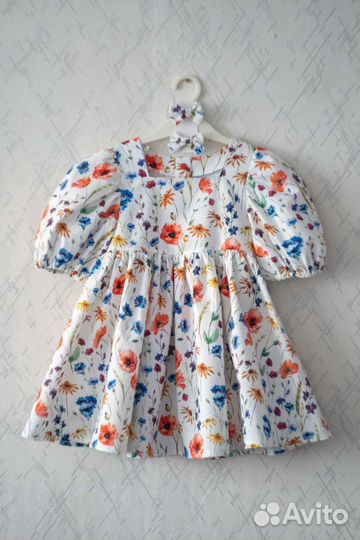 Платье для девочки на рост 104-110