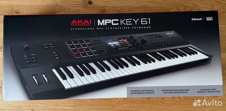 Синтезатор akai mpc key61