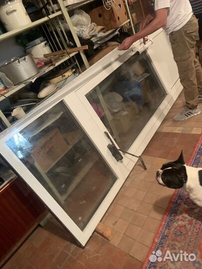 Дверь входная алюминиевая бу