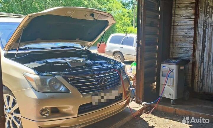 Заправка автокондиционеров