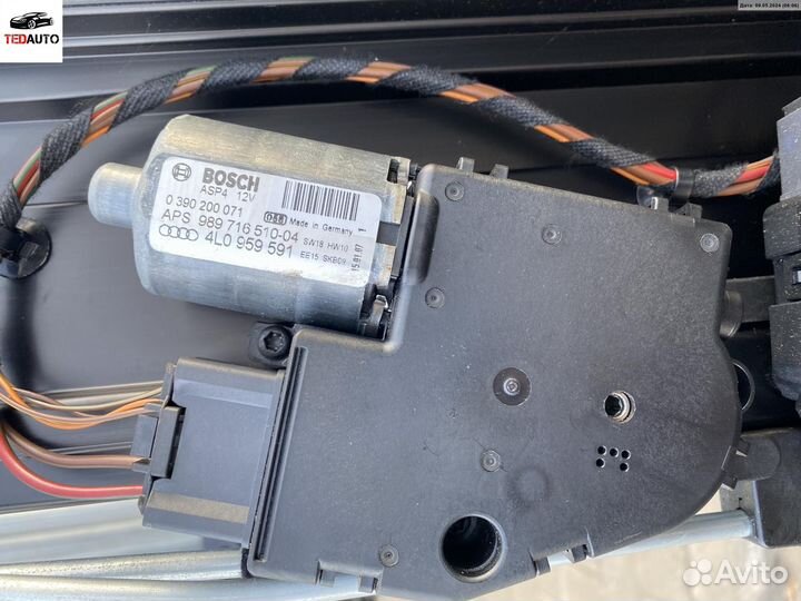 Двигатель (моторчик) электролюка, Audi Q7 4L (2005
