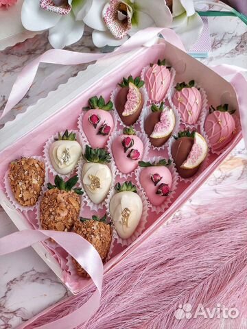 Клубника в шоколаде премиум