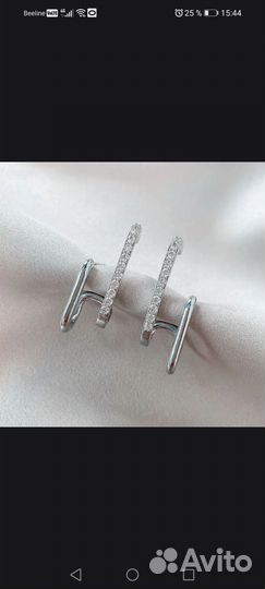 Серьги, бижутерия