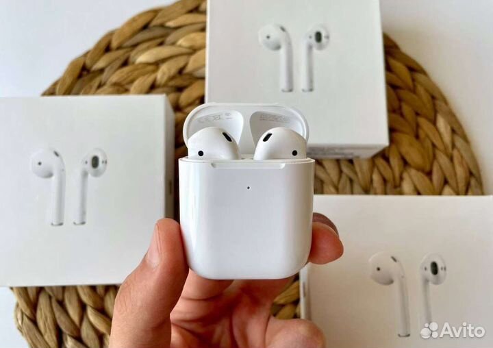 Беспроводные наушники airpods 2
