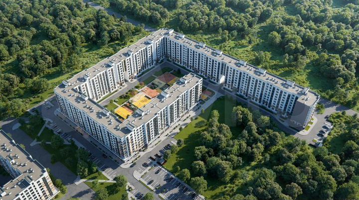 2-к. квартира, 71,1 м², 9/9 эт.