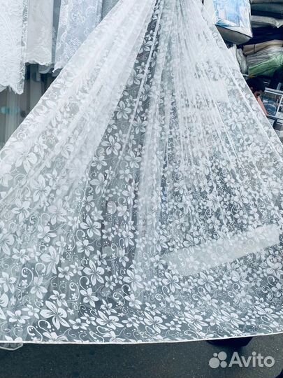 Тюль новый