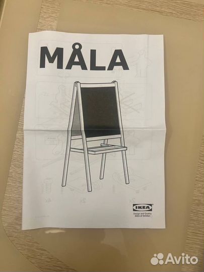 Мольберт IKEA и столик со стулом икеа