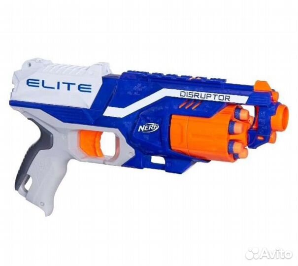 Бластер Nerf с пульками