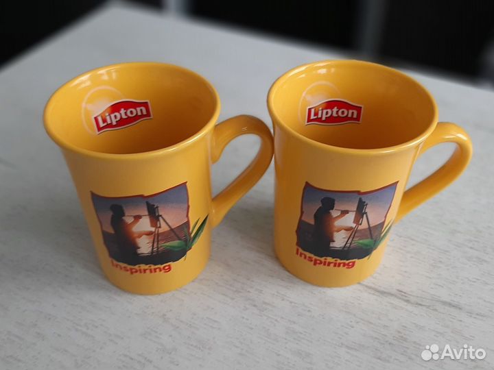 Кружка lipton липтон коллекционная новая