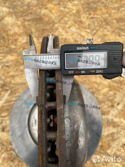 Комплект тормозов (диски и суппорта) BMW X5