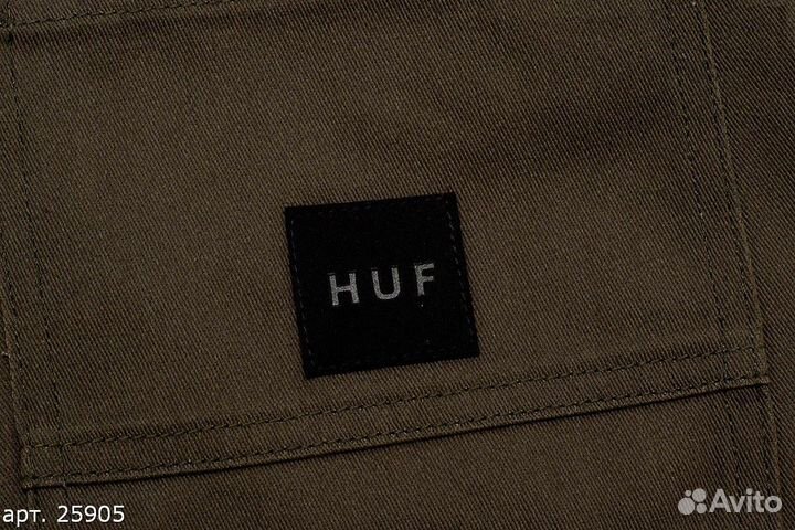 Штаны HUF коричневые