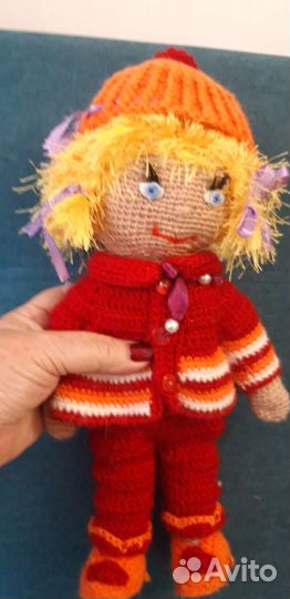 Кукла вязанная