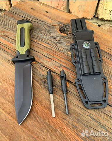 Нож туристический 6в1