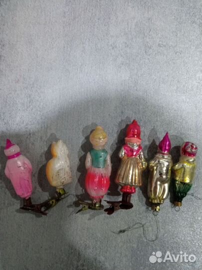 Елочные игрушки СССР