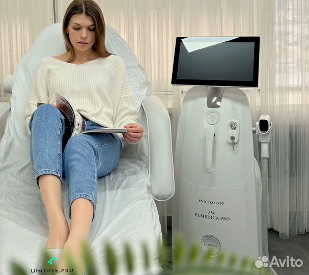 Диодный лазер для эпиляции люминес Макс-Ван 1200W