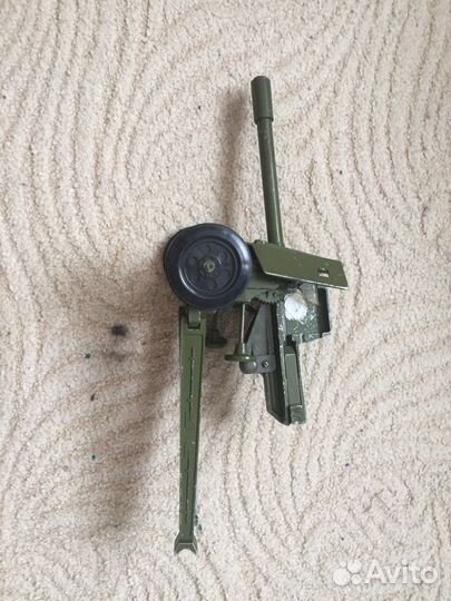 Игрушка пушка СССР