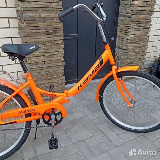 Новые складные велосипеды Кама 24 и 26 колеса