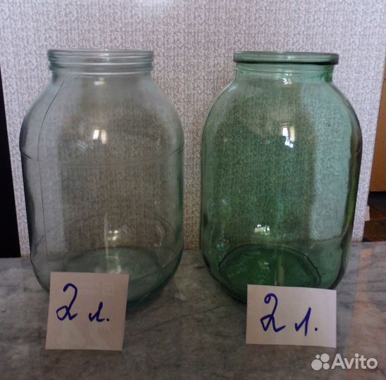 Банки стеклянные: 3 л.,2 л., и другие объёмы