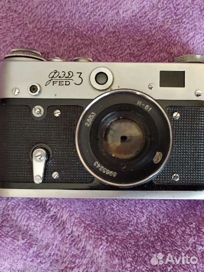 Фотоаппарат фэд 3 в кожаном чехле