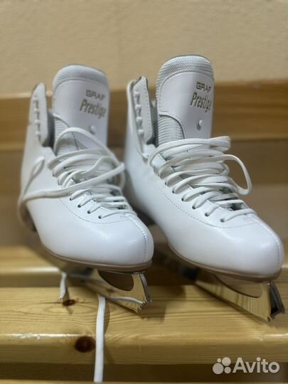 Коньки фигурные 37 размер новые graf prestige