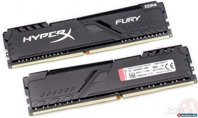 Оперативная память ddr4 hyperx fury 16gb купить в Строителе ...