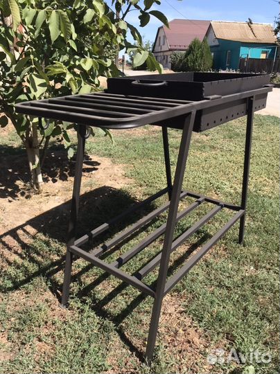 Мангал со съёмной жаровней 3 мм металл