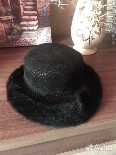 Шляпа женская норка