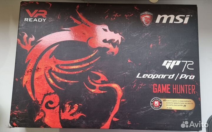 Игровой ноутбук MSI GP72 Leopard 7RDX-488XRU