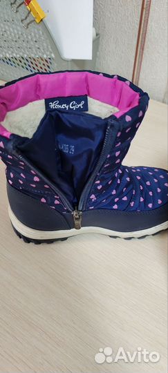 Сапожки для девочки