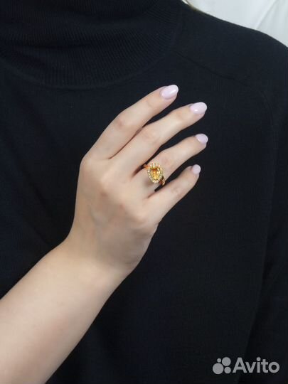 Кольцо Giorgio Visconti кольцо с цитрином 2,50ct