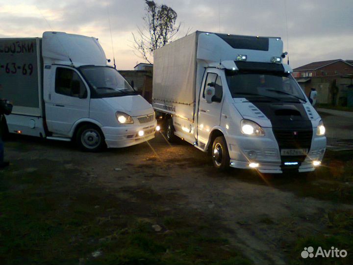 Грузоперевозки 3т Переезды Грузчики Грузовое такси