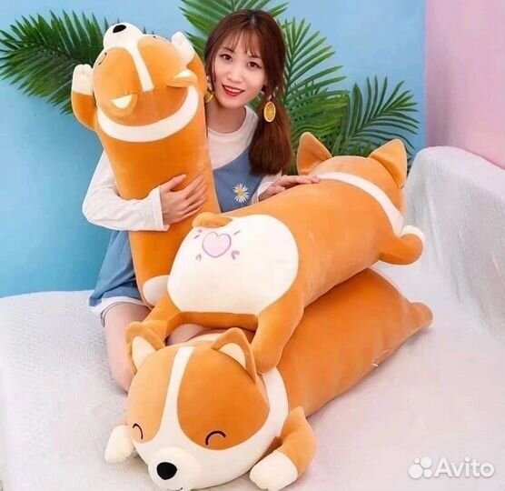 Мягкая игрушка корги батон