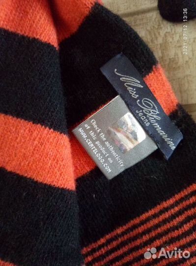 Комплект шапка и шарф Miss blumarine