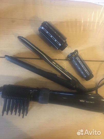 Щетка-фен и плойка Braun оригинал