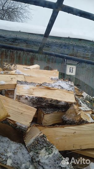 Дрова березовые колотые и дубовые
